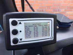 Bordcomputer von Guidos Twizzy