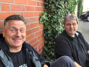 Gunnar und Guido machen Pause
