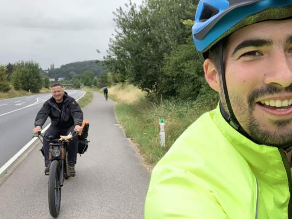 Gunnar und Sascha unterwegs