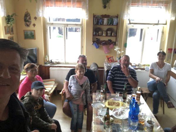 Gunnar und Familie Frantisek